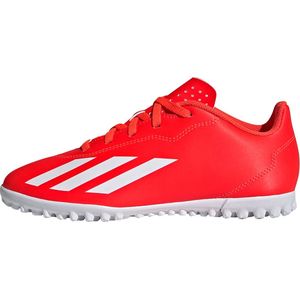 adidas Performance X Crazyfast Club Turf Voetbalschoenen - Kinderen - Rood- 38