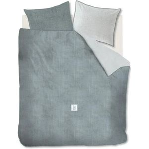 Riviera Maison Coughton Court Dekbedovertrek - Lits-jumeaux - 240x200/220 cm - Mint Green