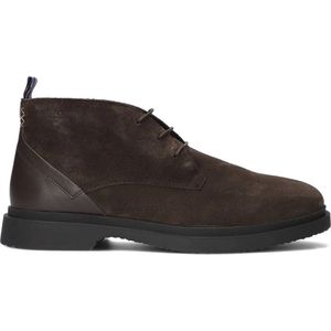 Scotch & Soda Gallivant Veterboots - Laarzen Met Veters - Heren - Bruin - Maat 43