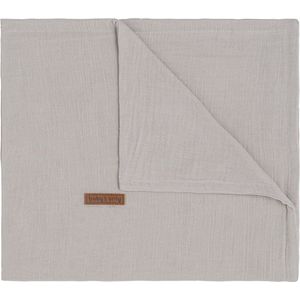 Baby's Only Ledikantdeken - Baby deken Breeze - Dekentje voor jongens en meisjes - 0.6 TOG - 100x135 cm - Urban Taupe - 100% katoen