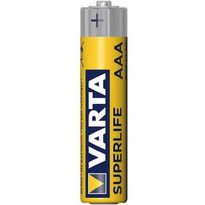 Varta Superlife batterijen - koolzink - AAA - 1,5 Volt - 2 stuks