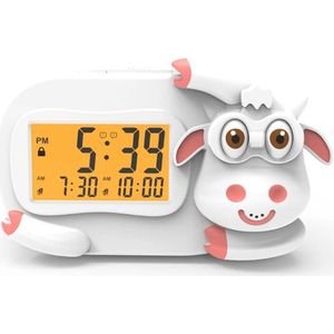 P&P Goods® Slaaptrainer - Slaaptrainer Kinderen - Kinderwekker - Wake Up Light - Inclusief Adapter - Snooze - Koetje