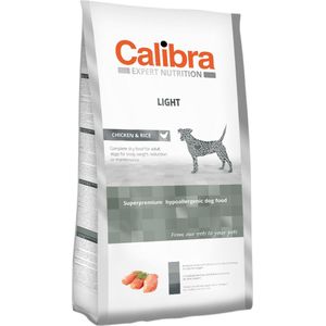 Calibra Dog Expert Nutrition Light - Kip & Rijst - 12 kg