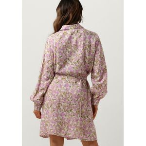 MSCH Copenhagen Mschnathalina Ladonna Shirt Dress Aop Jurken Dames - Kleedje - Rok - Jurk - Roze - Maat L