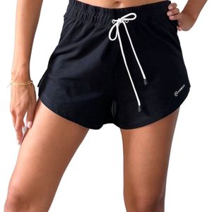 Sport short dames - Korte broek dames - Shorts - Broeken - Zomerbroeken - Sweatpants - Zwart - XL