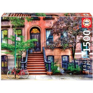 Legpuzzel - 1500 stukjes - Greenwich Village, New York - Educa
