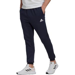 adidas Sportswear Essentials Fleece Regular Tapered Broek - Heren - Blauw - M
