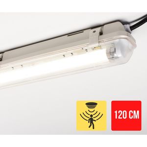 Proventa Outdoor LED TL Armatuur met bewegingssensor en daglichtsensor - Waterdicht - 120 cm
