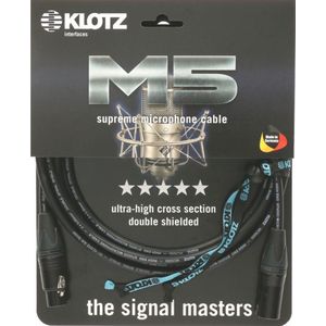 Klotz microkabel M5 High End 10m XLR M5FM10, Neutrik - Microfoonkabel