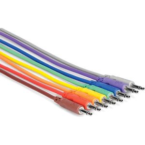 Hosa CMM-845 - Unbalanced Patch Cables - 3.5 mm TS to Same 1.5ft