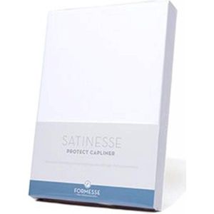 Satinesse Protect Moltonhoeslaken - Weiss-1000 160x220