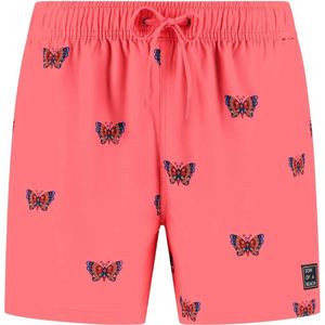 Son of a Beach - Vlinder Jongens Zwembroek - maat 134-140 - Roze