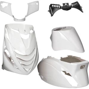 Kappenset Piaggio Zip SP glans wit