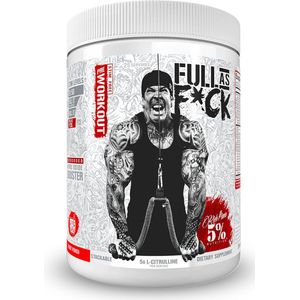 Pre-Workout - Full As F*ck 375g - 5% Nutrition Fruit Punch - Blue Ice