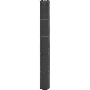 vidaXL - Worteldoek - 1x100 - m - polypropeen - zwart