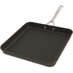 Le Creuset Grillpan Les Forgées TNS - 28 x 28 cm - standaard anti-aanbaklaag