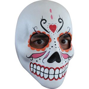 Kleurrijk Dia de los Muertos masker voor volwassenen  - Verkleedmasker - One size