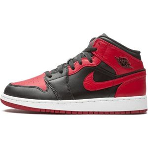 Nike - Air Jordan 1 Mid - Sportschoenen - Banned - Leer