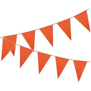 Oranje vlaggenlijn 50 meter