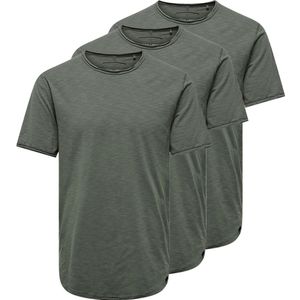 Only & Sons Heren t-shirt 3 pack ONSBENNE
