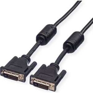 ROLINE Monitorkabel DVI, M/M, (24+1) dual link, 10 m