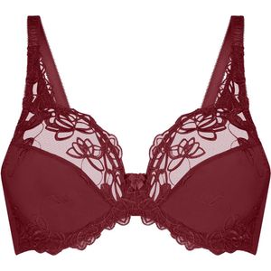 Hunkemöller Dames Lingerie Niet-voorgevormde beugel bh Diva - Rood - maat C90