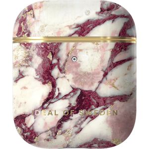 iDeal of Sweden Airpods - Airpods 2 hoesje - Calacatta Ruby Marble