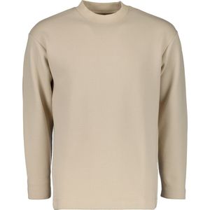 Hensen Sweater - Slim Fit - Beige - 3XL Grote Maten