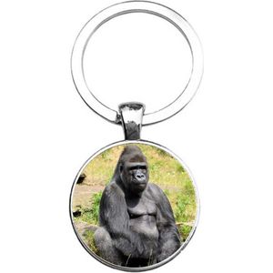 Sleutelhanger Glas - Gorilla
