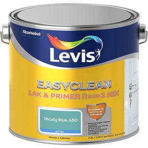 Levis EasyClean Lak & Primer 2-In-1 Mix - Shady Blue A50 - 2,5 L