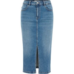 WE Fashion Dames High rise denim rok