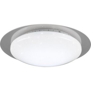 LED Plafondlamp - Plafondverlichting - Trion Bolbi - 8.5W - Aanpasbare Kleur - RGBW - Afstandsbediening - Dimbaar - Rond - Mat Wit - Kunststof