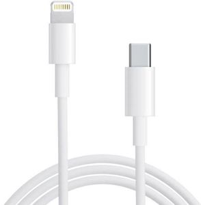 S&C - geschikt voor de Apple USB-C naar lightning kabel 1m oplader geschikt voor iPhone 12 en iPad