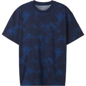 Tom Tailor T-shirt T Shirt Met Print 1042064xx12 35720 Mannen Maat - XL