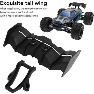 Staart Vleugel Kit Lichtgewicht Lage Drag voor SCY 1/16 RC Auto Modellen - 16101 16102 16201
