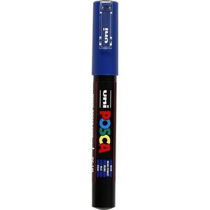 Posca Marker, afm PC-1M, lijndikte 0,7 mm, extra-fijn, blauw, 1 stuk