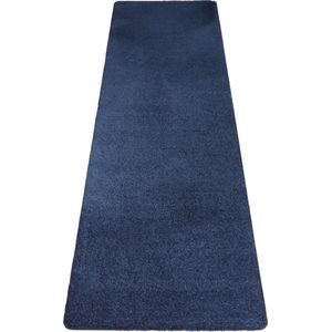 Badkamermat / loper Soft donker blauw 60x180 antislip