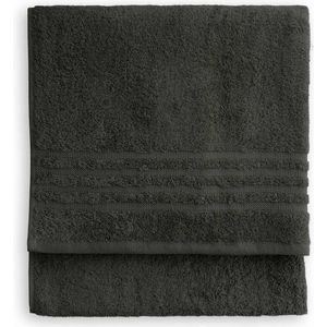 Badlaken Byrklund Bath Basics -Antraciet- 100% Katoen (70 x 140 cm) 2 stuks