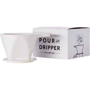 W&P Design - Pour Over Dripper / Koffie Filter - Wit