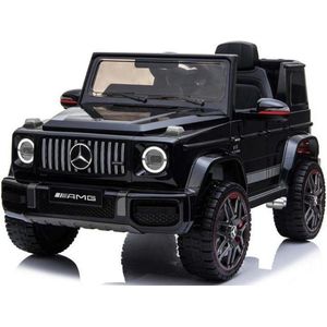 Mercedes G63 AMG Zwart | 12V Kinderauto