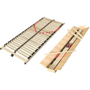Lattenbodem 'Zittaro' 70x190 - KIT, 28 latten, hoogte kader: 5 cm, totale H: 8 cm