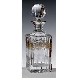 Whiskey and cognac crystal decanter 6