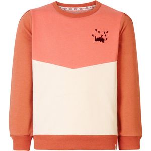 Noppies Kids Girls sweater Avery long sleeve Meisjes Trui - Faded Rose - Maat 122