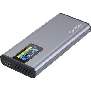 M2 SSD Behuizing met Touchscreen en USB 3.2 - Eenvoudige Montage zonder Gereedschap