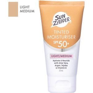 Sun Zapper Tinted Moisturiser - Light/Medium - SPF 50+