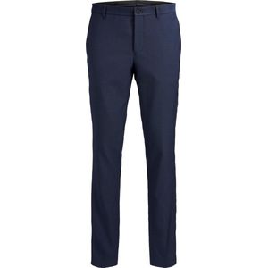 JACK & JONES Solaris Trouser regular fit - heren pantalon - donkerblauw - Maat: 50