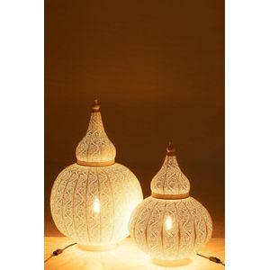 J-Line lamp Aladin - metaal - wit - large