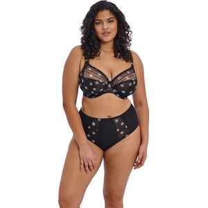 Elomi MATILDA UW PLUNGE BRA Dames Beha - Black Dot - Maat 95F