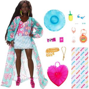 Barbie Extra Fly - Strand - Met accessories - Barbie pop