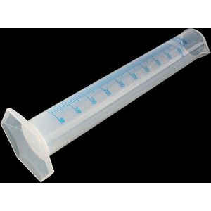 500 ml transparante kunststof meetcilinder - laboratoriumkeuken - meetcilinder van kunststof .